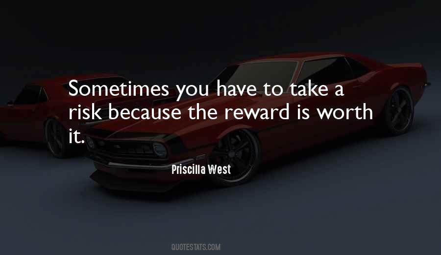 Risk Reward Quotes #1066266