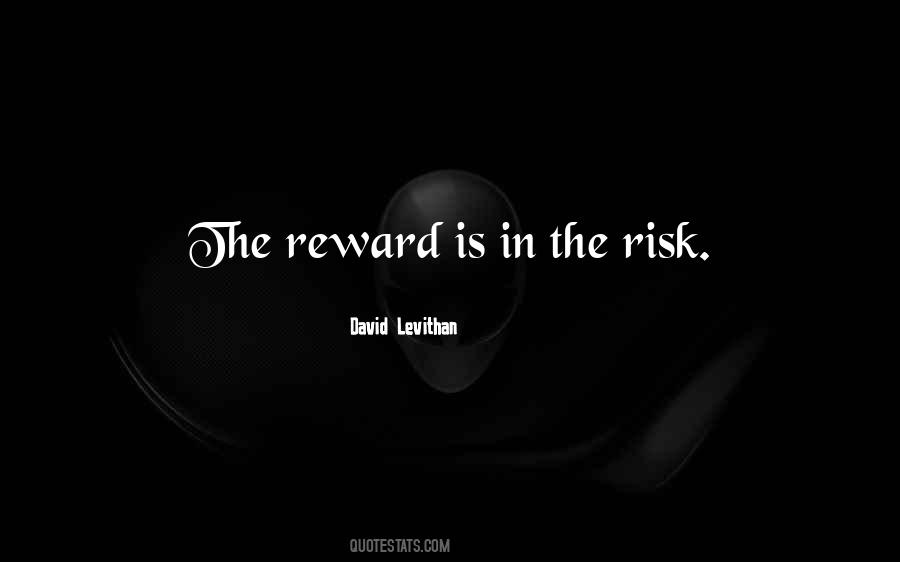 Risk Reward Quotes #1819596
