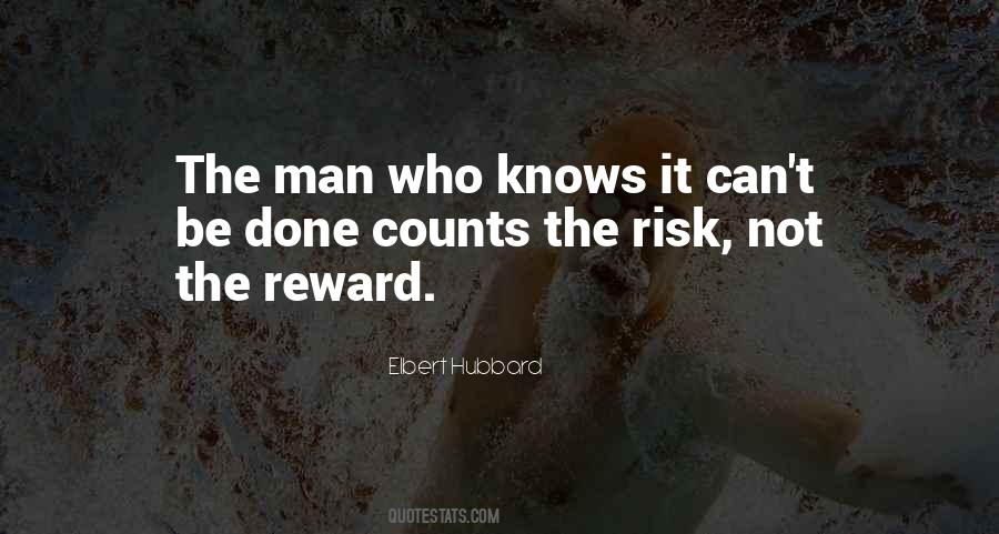 Risk Reward Quotes #1826938