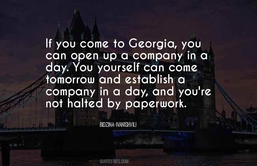 Quotes About Georgia #1476007
