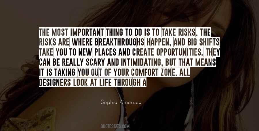 Risks And Opportunities Quotes #285186