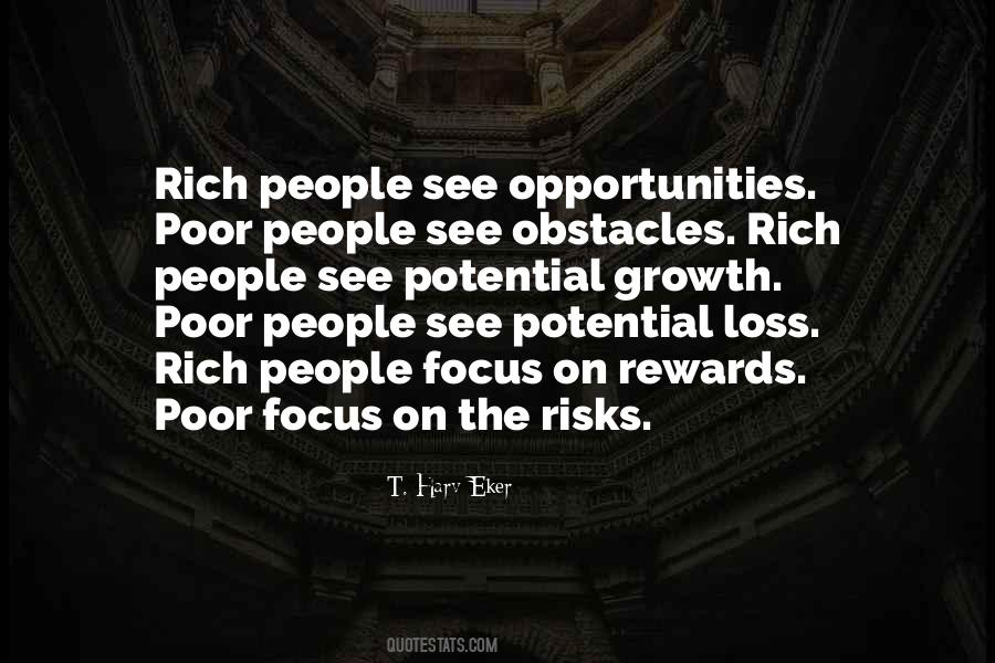 Risks And Opportunities Quotes #578872