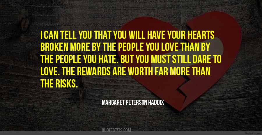 Risks And Rewards Quotes #168806
