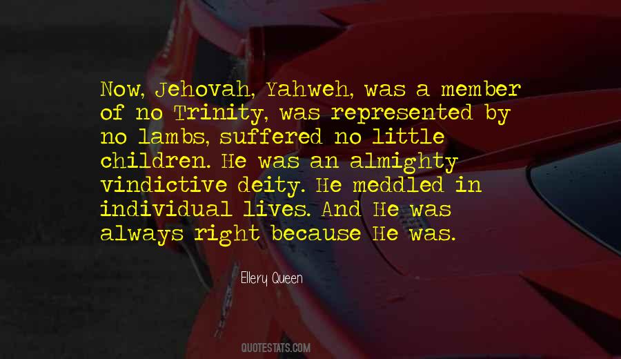 Quotes About Jehovah #1074217