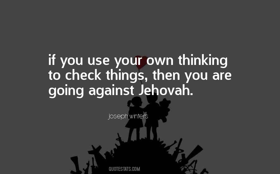 Quotes About Jehovah #1159744