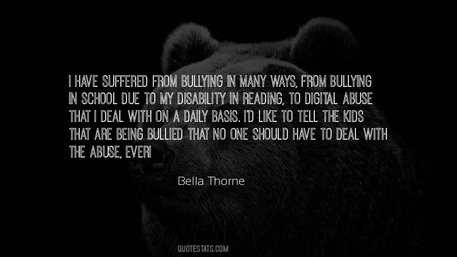 Quotes About Bella Thorne #1545668