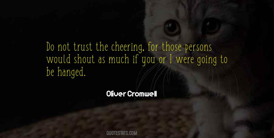 Quotes About Oliver Cromwell #472197