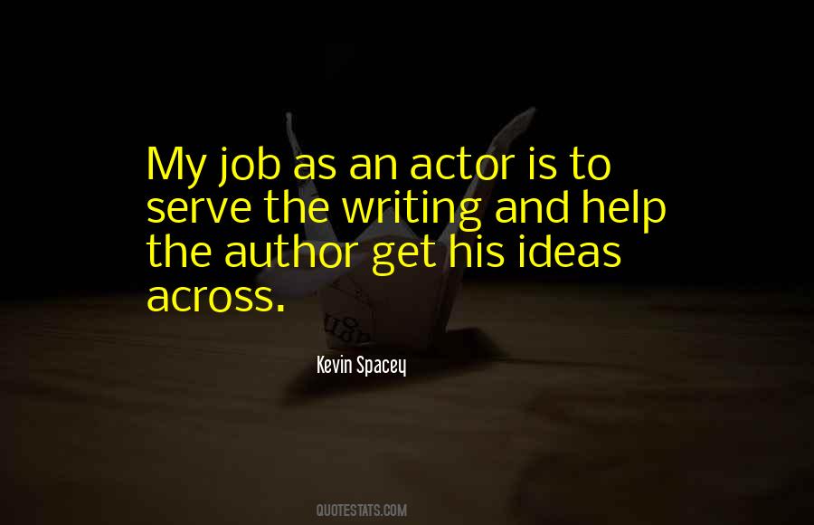 Quotes About Kevin Spacey #300233