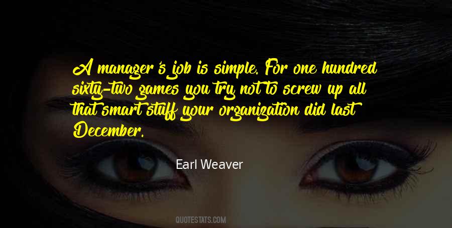 Quotes About Earl Weaver #423120