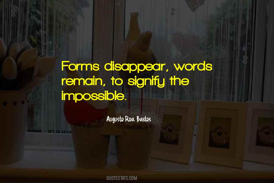 Roa Bastos Quotes #819445