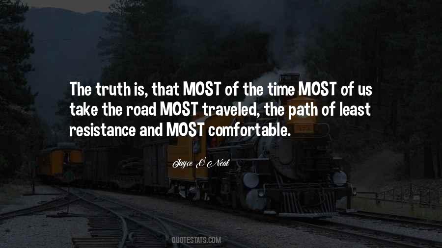 Road Traveled Quotes #1815481