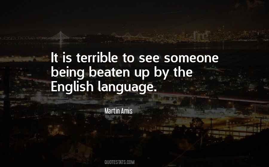 Quotes About Being English #244857