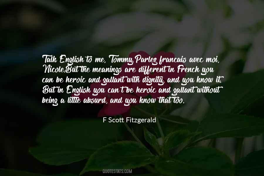Quotes About Being English #532601