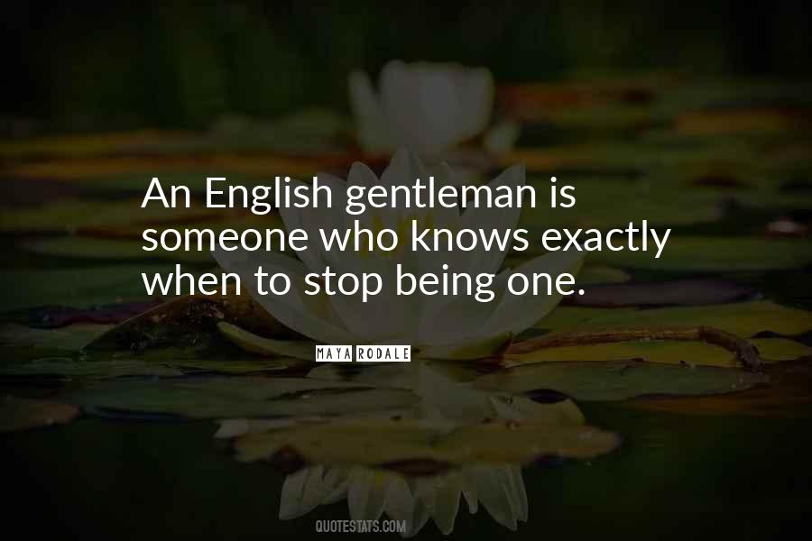 Quotes About Being English #740395