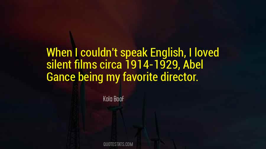 Quotes About Being English #7738