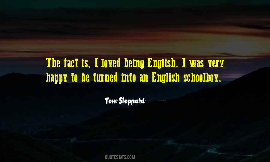 Quotes About Being English #899434