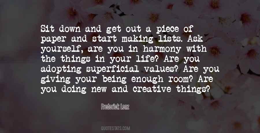 Quotes About Being Enough #1107788