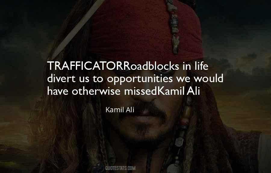 Roadblock Quotes #498879