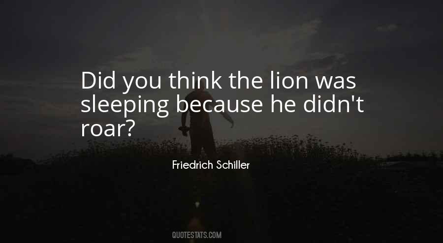 Roar Of A Lion Quotes #427641