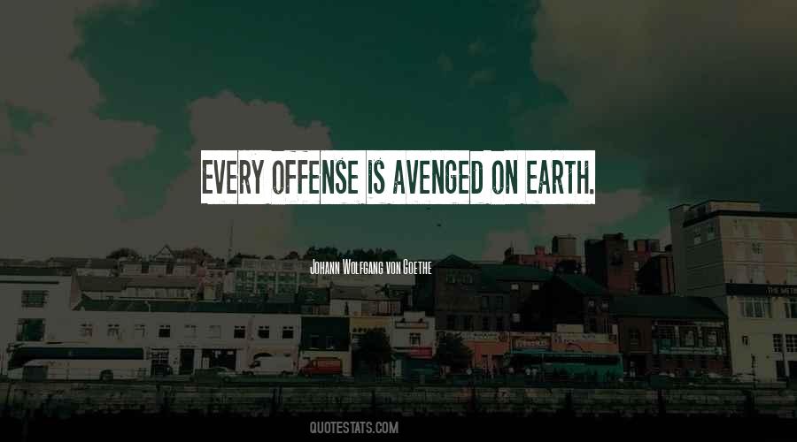 Quotes About Avenged #237459