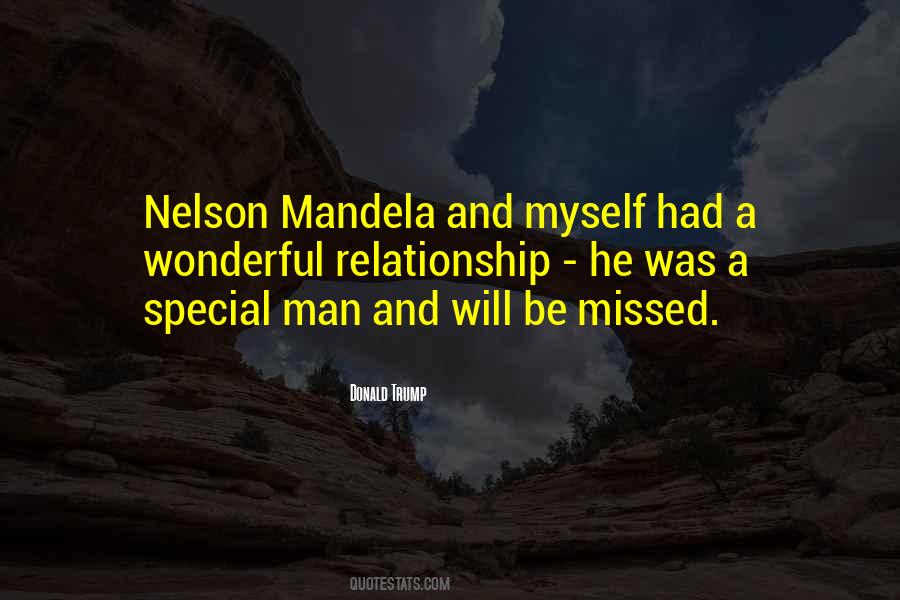 Quotes About A Very Special Man #86036