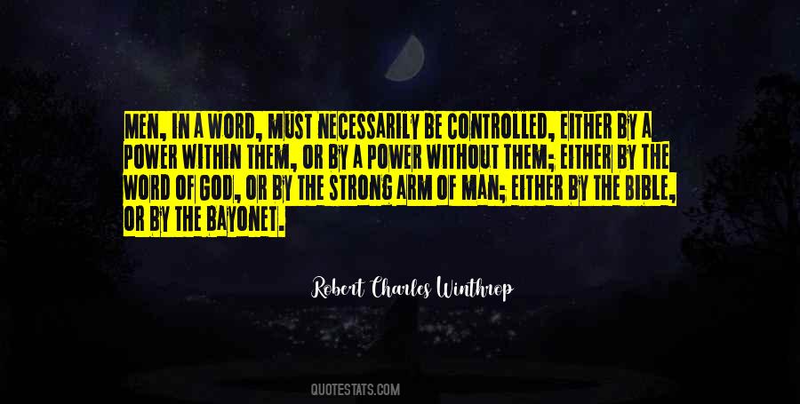 Robert C Winthrop Quotes #1696606