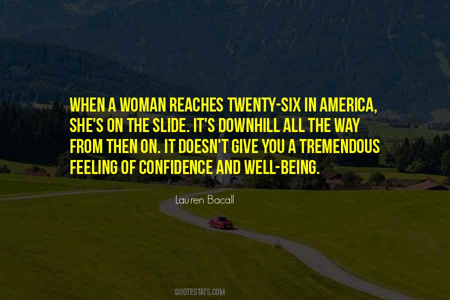 Quotes About A Woman With Confidence #238346