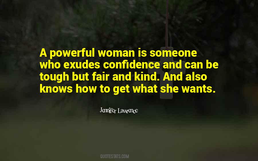 Quotes About A Woman With Confidence #374298