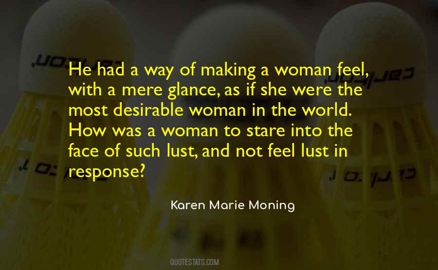 Quotes About A Woman's Stare #1526079