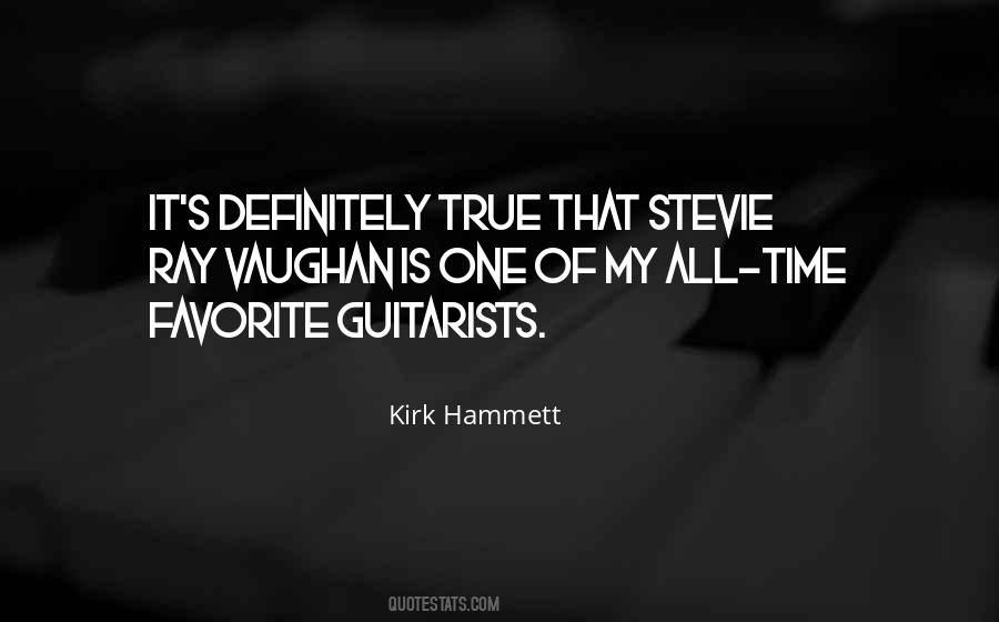 Quotes About Stevie Ray Vaughan #310466