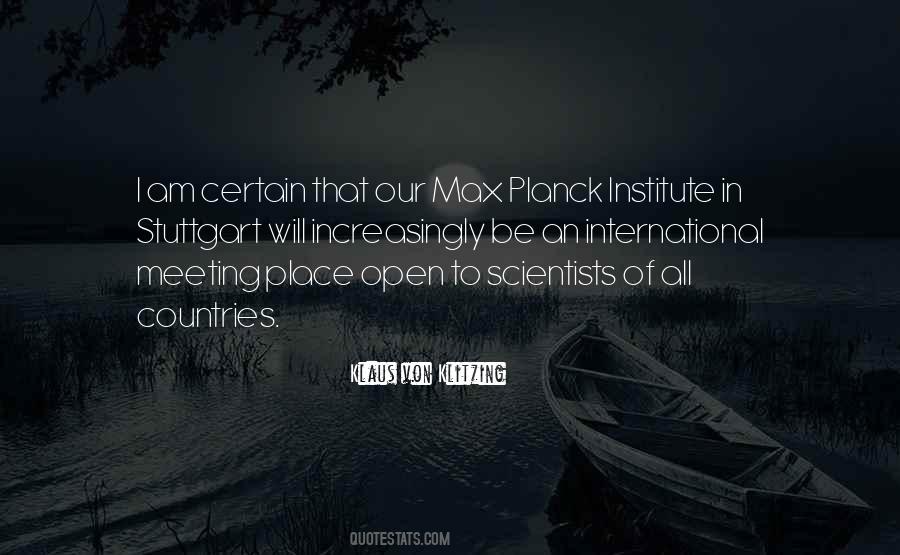 Quotes About Max Planck #189898