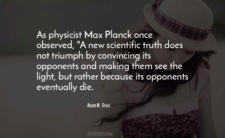 Quotes About Max Planck #894368