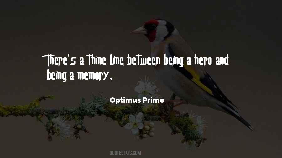 Quotes About Optimus Prime #1398667
