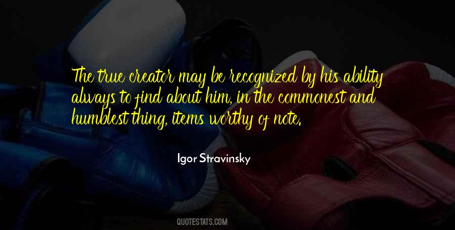 Quotes About Igor Stravinsky #1143749