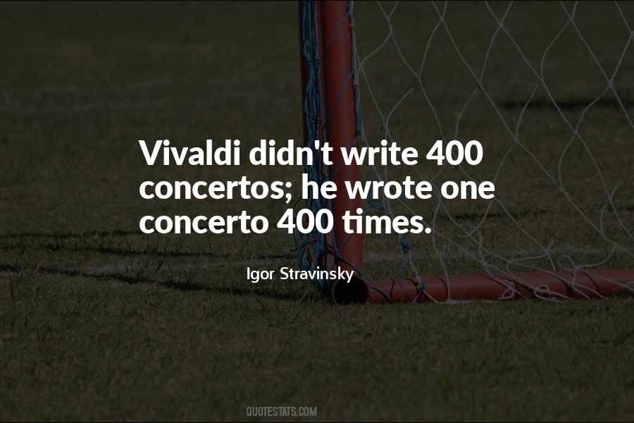 Quotes About Igor Stravinsky #1755904