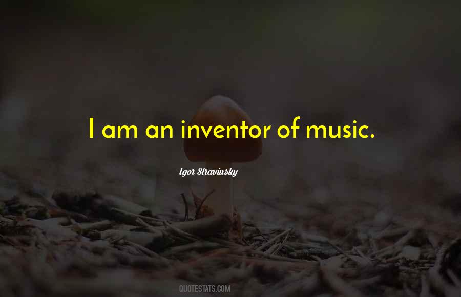 Quotes About Igor Stravinsky #1771349