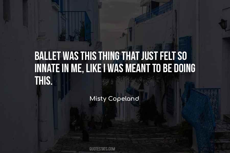 Quotes About Misty Copeland #151061