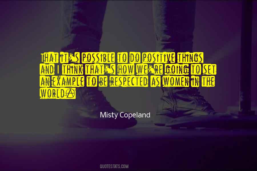 Quotes About Misty Copeland #242936