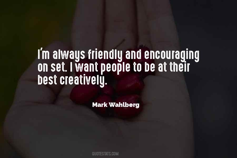 Quotes About Mark Wahlberg #1085376