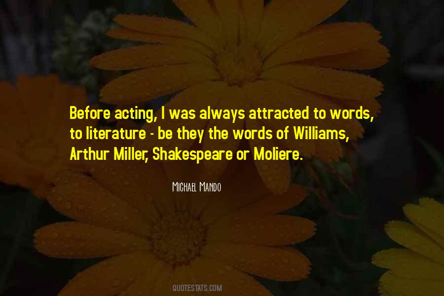 Quotes About Moliere #289834