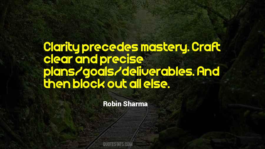 Robin Sharma Mastery Quotes #849771