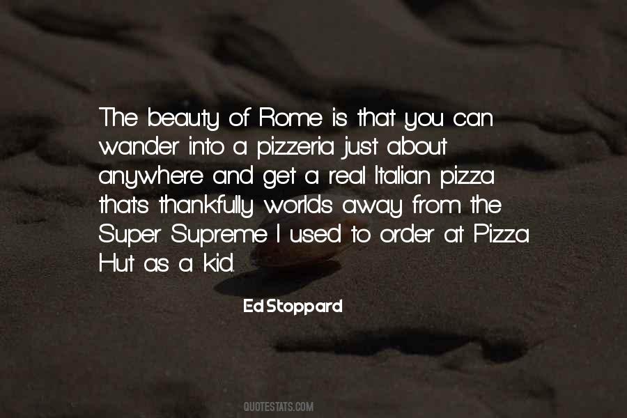 Quotes About Pizza #1374041