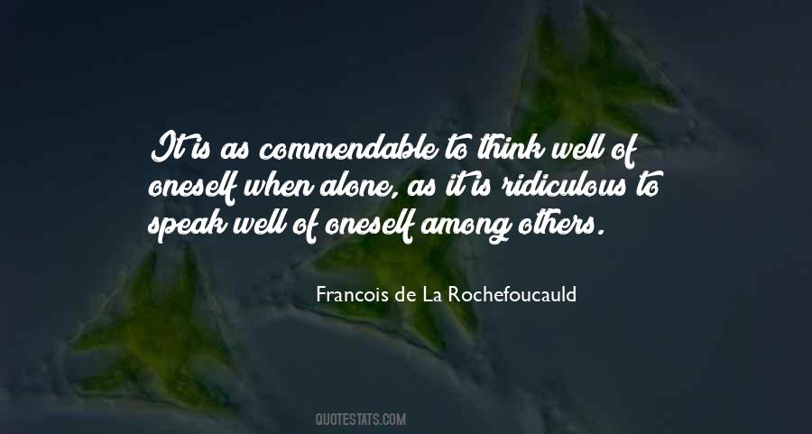 Rochefoucauld Quotes #96668