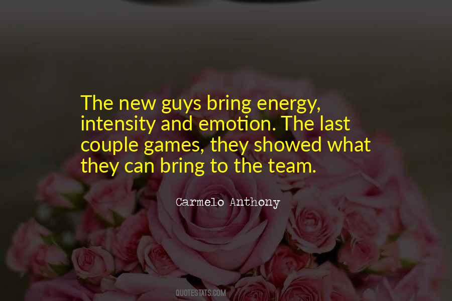 Quotes About Carmelo Anthony #512714