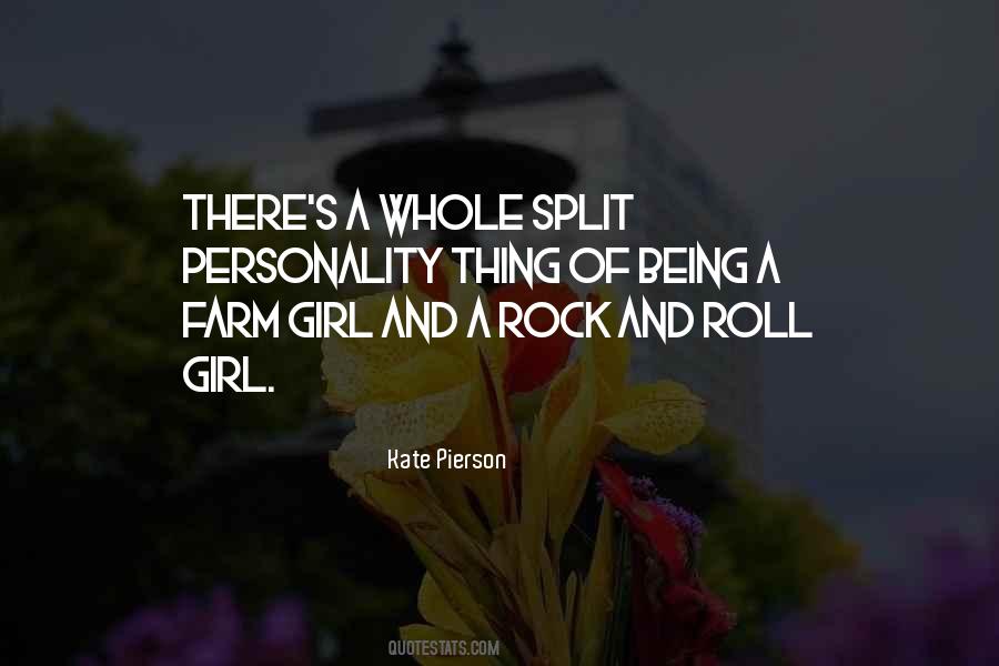 Rock Girl Quotes #1456897