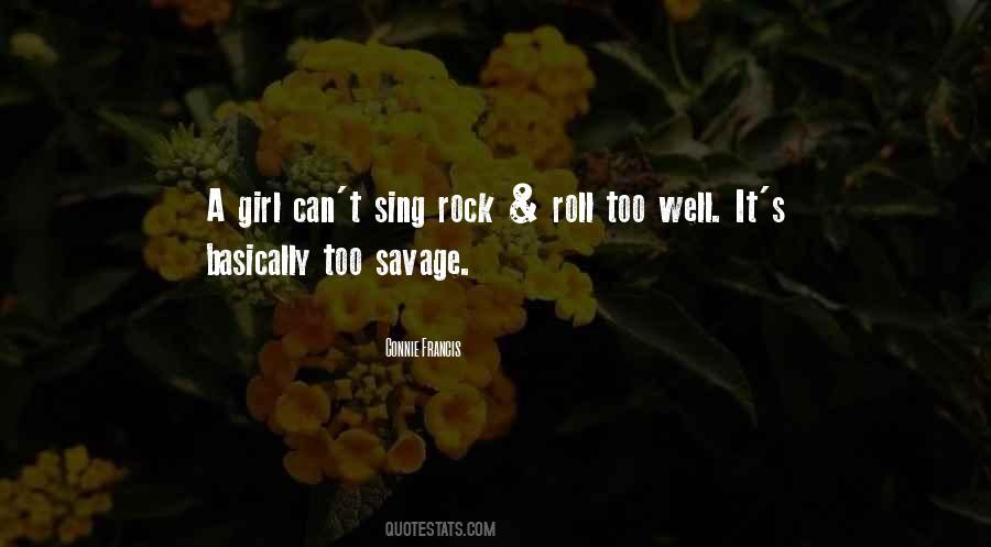 Rock Girl Quotes #1707229