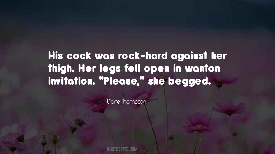 Rock Hard Quotes #1123330