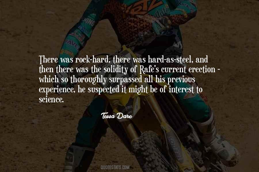 Rock Hard Quotes #1763154