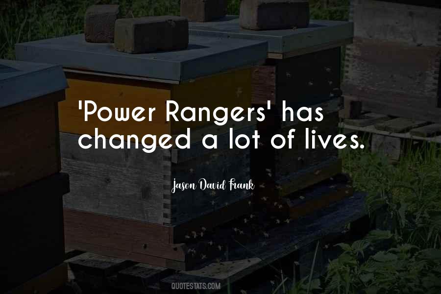 Quotes About Power Rangers #1706703