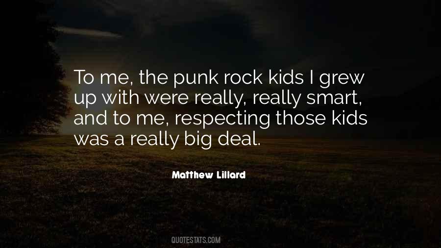 Rock Punk Quotes #344683